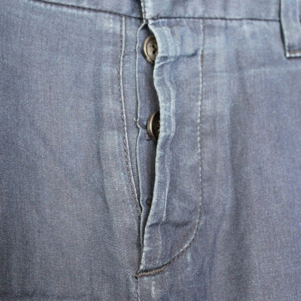 Prada Milano Tight Fit Button Fly Pants F577 - Picture 3 of 9